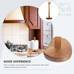 Shopping Wooden <b>Desktop</b> Display <b>Stand</b> Toilet Storage Rack Tissue Paper Roll Dispenser Storage Holders - Product Image 5