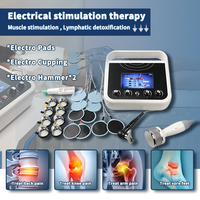 Appareil TENS EMS de stimulation musculaire, masseur corporel amincissant EMS, machine de ventouses électroniques sous vide