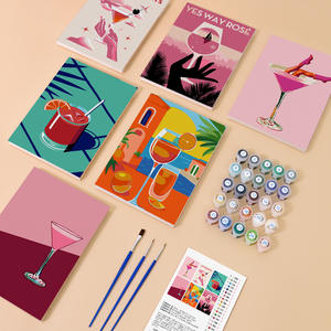 Kit de Pintura al Óleo Moderna <span class=keywords><strong>por</strong></span> Números, Kit de Pintura Personalizado de Tamaño Completo para Crear Hermosas Pinturas Decorativas para el Hogar - Product Image 1