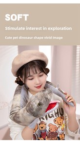 Simulación personalizada por lotes de serpientes de animales terrestres anfibios de 50 centímetros-Marionetas de mano de felpa como regalos creativos - Product Image 5