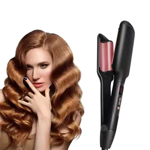 Cordless Magic Hair Curler Smooth Curling Ceramic Iron Machine for Fast Results and Smooth Styles All Hairstyle Variety