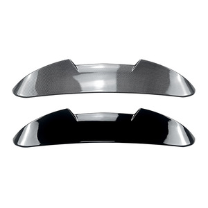 Mercedes-Benz C-Class S204 Avant Rear Spoiler Piano <b>Black</b> Carbon Fiber Texture Ducktail <b>Trunk</b> Lip 2008-2014 - Product Image 5