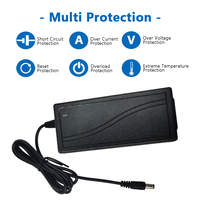 Adaptateur secteur pour ordinateur de bureau 36V 2A 72W Chargeur de batterie de voiture Alimentation secteur AC DC 2000mA 36 volts Adaptateur de scooter électrique pour ordinateur portable