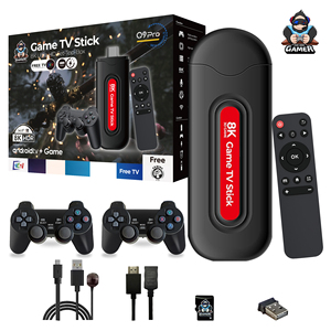 Mới nhất q9pro TV Trò chơi giao diện điều khiển 1GB RAM 8GB Rom <span class=keywords><strong>Android</strong></span> 16.0 s905y4 8K 6K Full HD nhà máy ban đầu với EU & chúng tôi phích cắm - Product Image 1