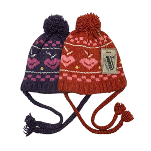 Gorro de Punto con Pompones al por Mayor en Línea, Gorro de Invierno para Mujer Adulta, Otros Materiales - Product Image 2