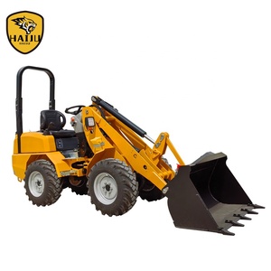 Hydrostatischer 4x4 Kleiner Mini-Radlader <span class=keywords><strong>H180</strong></span> Kapazität 1000kg Knickgelenkter Lader zum Verkauf - Product Image 4