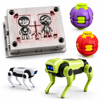 Kunststoffspielzeug-Spritzgussform: Maßgefertigter Roboterhund, Elektronisches Haustier, Fidget-Getriebekugel, Lernspielzeug – Direkt vom Spritzgussformen-Hersteller