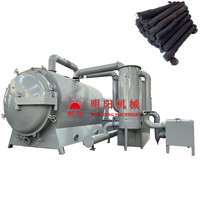 Ligne de production de four de carbonisation continu horizontal, four de carbonisation à haut rendement de production