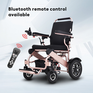 KRYL <span class=keywords><strong>Fauteuil</strong></span> <span class=keywords><strong>roulant</strong></span> électrique léger pour adultes <span class=keywords><strong>Fauteuil</strong></span> <span class=keywords><strong>roulant</strong></span> motorisé électrique pliable <span class=keywords><strong>tout</strong></span>-<span class=keywords><strong>terrain</strong></span> portable Walker & Rollator - Product Image 3