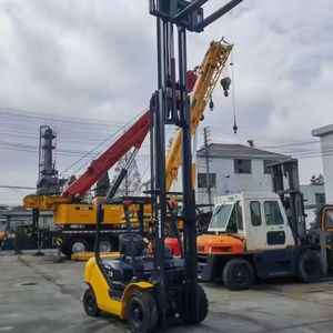 Chariot élévateur diesel d'occasion japonais //Heli FD25/FD30/FD50 2,5-6 tonnes avec déplaceur latéral et peinture neuve à vendre - Product Image 1