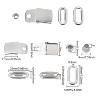 Ventes directes d'usine métal Nickel oeillet casquette de Baseball boucle sangle corde fer Clips ceinture métal fermoir coulissant libération chapeau boucle