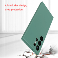 Custodia per Telefono in Silicone Liquido Originale Antiurto per Samsung S24 S25 Ultra Galaxy S22, Custodia Colorata per Android, Vendita all'Ingrosso