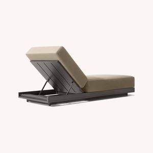 Chaise longue de plage en aluminium pour hôtel de <span class=keywords><strong>luxe</strong></span>, complexe hôtelier, terrasse de piscine, chaise longue de plage, <span class=keywords><strong>transat</strong></span> de soleil - Product Image 5