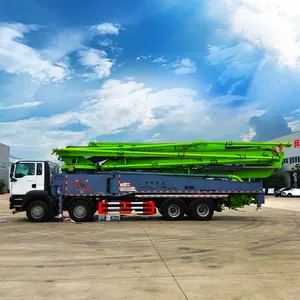 Cheap 58 Meter Concrete Pump Truck With 5 Sections Boom Arm