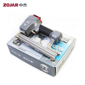 Pistolet à clous pneumatique Zojar 422J, cloueur à bobine de 3,5 mm pour la menuiserie et la décoration, corps en alliage d'aluminium, entrée de 1/4 pouce - Product Image 1