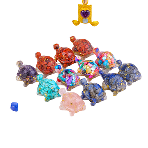 Home Decoration Natural Crystal Animal Stones Turtle And <strong>Owl</strong> Shape Hand-Carved Polished Laser Printed Love Theme Sculpture - Product Image 4