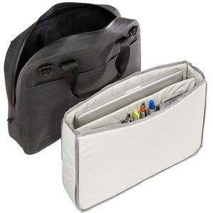 Sac pour ordinateur portable imperméable avec fermeture à glissière pour les visites chez le médecin afin de transporter les dossiers médicaux et les documents de santé - Product Image 4