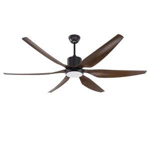 Black 6blade Nordic <b>Ceiling</b> Fan Light Dining Living Room Black 6 Blades <b>Ceiling</b> Fans with Lights and Remote Control for Bedroom - Product Image 1