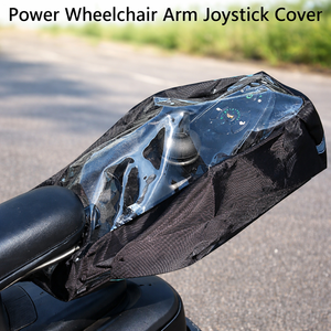 Custom Power Wheelchair Arm Joystick Cover Clear Weatherproof Protective Sleeve for Outdoor Use Mobility Aid Accessory - Product Image 3