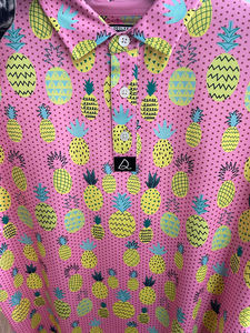 Camiseta de Golf Personalizada con Logotipo, de Alta Calidad, Elástica, Tejida, Transpirable, con Estampado por Sublimación, de Poliéster y Elastano, de Secado Rápido - Product Image 6