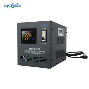 Fabricante 1000W Ac Auto Regulador De Tensão De Potência Estabilizador TND/SVC 3KVA/5KVA 110V 220V 100% Bobina De Cobre Estabilizador Elétrico