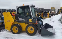 Matériel de terrassement 355C de marque, mini-chargeuse compacte de haute qualité de 0,7 tonne pour le déneigement et le dégivrage