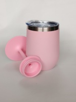 Vaso Térmico Portátil COOTTY de 12 oz, Acero Inoxidable 304, Aislado al Vacío, con Tallo Desmontable y Tapa Impermeable, para Camping