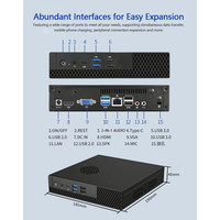 Mini PC VESA que ahorra espacio, Intel Core i5/i7, 16GB, SSD de 512GB, microordenador de escritorio para laboratorio informático escolar y laboratorio de idiomas