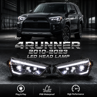 Phare avant NAFU à lentille multi-LED haute luminosité pour Toyota 4Runner 1500LM 6000K, blanc froid, anti-poussière, accessoires pour véhicule