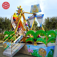 Équipement de parc d'attractions tunisien, mini-bateau pirate à sensations fortes, 12 places