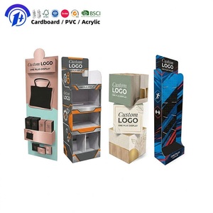 ขาตั้งโชว์สินค้ากระดาษลูกฟูกสั่งทำขายส่ง เป็นมิตรกับสิ่งแวดล้อม สำหรับโปรโมชั่น - Product Image 1
