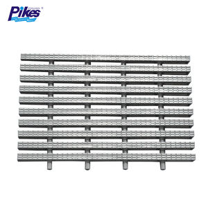 Pikes VTP-606 Spa Couverture de débordement de <span class=keywords><strong>piscine</strong></span> Gouttière en <span class=keywords><strong>plastique</strong></span> Caillebotis en PVC pour coin de débordement pour piscines - Product Image 2