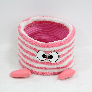 Vendita calda piccolo simpatico cesto portaoggetti in cotone design animale - Product Image 6