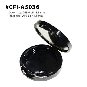 Boîtier à fards à paupières rond et léger de haute qualité OEM ODM selon vos besoins et conteneur cosmétique pour poudre libre - Product Image 2