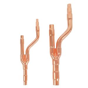 VRF Y Branche Tuyaux Réfrigérant Cuivre Tuyauterie HVAC Refnet Joint <span class=keywords><strong>FQ01</strong></span> pour Climatiseur Manuel Haute Qualité Forgé - Product Image 2