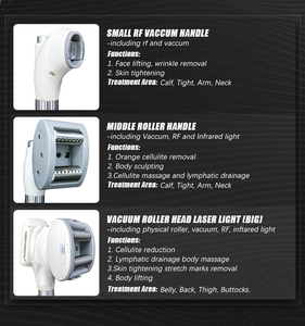 Appareil de remodelage corporel 5 en 1 V9 de bureau : Lipo-massage, rouleaux sous vide, Cavi-RF, réduction de la cellulite et de la circonférence - Product Image 5
