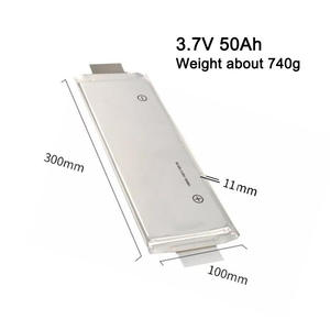 Nouvelle batterie lithium-<span class=keywords><strong>ion</strong></span> polymère SK Innovation 3.7v 50.5Ah 10c 50Ah 3.7v NMC <span class=keywords><strong>Li</strong></span> <span class=keywords><strong>Ion</strong></span> cellule de poche pour véhicules électriques - Product Image 2