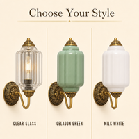 Lampes murales LED d'intérieur de haute qualité pour la maison, l'hôtel, la villa, projet décoratif, design moderne créatif, télécommande verte