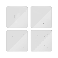 1 2 3 4 Gang Interruptor de luz inteligente Z-wave Alexa Smart Life Interruptores de control remoto Smart Home