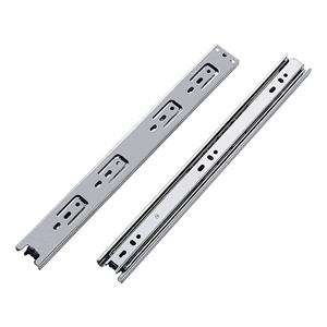 Glissière télescopique de <span class=keywords><strong>tiroir</strong></span> à roulement à billes de meubles à boule unique de 35mm <span class=keywords><strong>pour</strong></span> <span class=keywords><strong>tiroir</strong></span> en <span class=keywords><strong>bois</strong></span> Glissière de <span class=keywords><strong>tiroir</strong></span> à triple extension - Product Image 3
