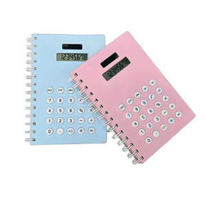 Carnet de notes ligné avec calculatrice intégrée, papier épais anti-transparence, idéal pour les centres de formation et les cours de mathématiques – Meilleure vente - Product Image 5