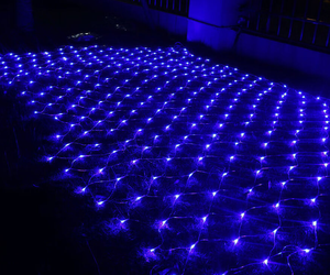 반짝 반짝 크리스마스 정원 파티오 태양 원격 <span class=keywords><strong>Led</strong></span> 그물 조명 3*2m 192led 방수 따뜻한 흰색 메쉬 요정 빛 - Product Image 2