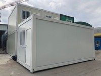 Casas Contenedor Prefabricadas Plegables, Sistema Móvil para Oficina, Cafetería, Taller, Hotel, Dormitorio en Obras de Construcción, Modernas