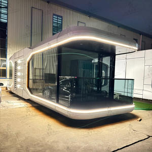 Lubangzhu Sunshine Room Maison mobile extérieure Cabine mobile Lounge Site panoramique Camping Résidentiel B & B Capsule spatiale - Product Image 2