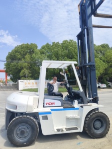 High Quality 7Ton TCM FD70 Diesel Forklift Japan Made <b>Second</b>-<b>Hand</b> Machine for Sale with Core Components Pump Motor Bearing - Product Image 3