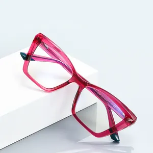 Новинка, брендовые очки для очков, оптические очки с кошачьим глазом, с защитой от синего света, компьютерные очки