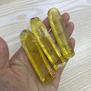 # 20 Gemas de Zafiro Amarillo en Bruto, Corindón Sin Cortar, Material en Bruto - Product Image 5