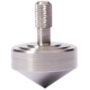 CNC machining customized Stainless Steel Spinning Top Precision Gyroscope Kill Time Metal Balance Toy spin top