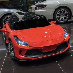 Voiture de sport électrique à quatre roues pour enfants, siège double parent-enfant, jouet pour enfants et adultes, utilisation en intérieur, matière plastique, très cool - Product Image 2