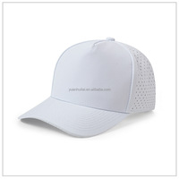 Casquettes de golf brodées personnalisées, casquettes trucker à perforations laser, chaînes, casquettes de baseball 5 panneaux personnalisées brodées